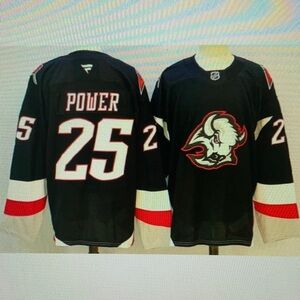 Owen Power Black Stitched Jersey💓